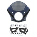 Front Headlight Fairing 49mm Trigger Mount Fit For Harley Low Rider Street Bob