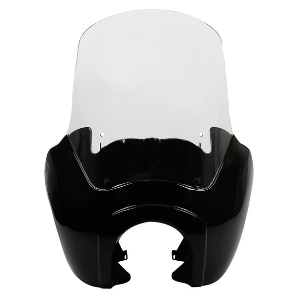 Front Fairing W/ Clear Windshield Fit For Harley Dyna Low Rider Wide Super Glide
