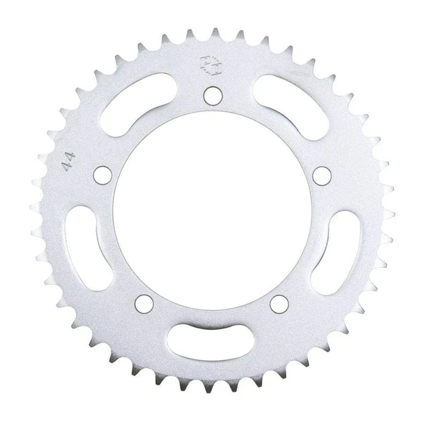 Primary Drive Rear Steel Sprocket 44 Tooth Silver For Kawasaki KX60 1985-2004
