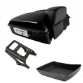 Chopped Trunk Backrest & Mount Rack Fit For Harley Touring Road Glide 2009-2013