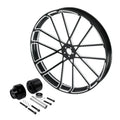 32'' Front Wheel Rim Hub Single Disc Fit For Harley Touring Road King 1997-2020