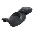 Low-Profile Driver & Passenger Seat Fit For Harley Touring Road King 2009-2023