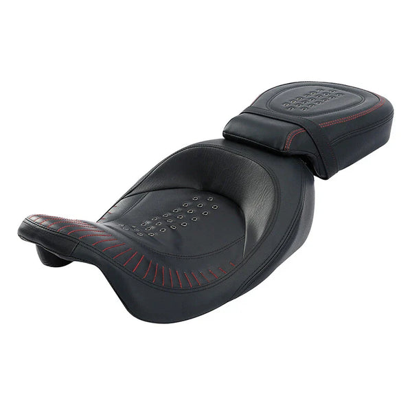 Low-Profile Driver & Passenger Seat Fit For Harley Touring Road King 2009-2023