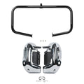 Lower Vented Fairings & Engine Guard Crash Bar Fits For Harley Touring 2009-2013