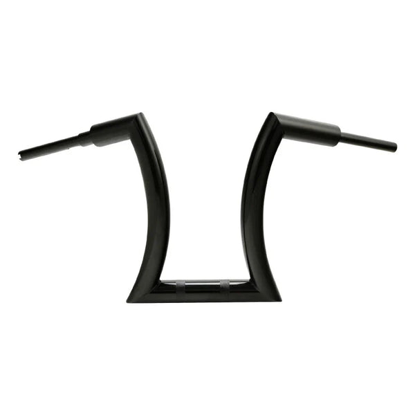 Black 16" Rise 2'' Hanger HandleBar Fit For Harley Sportster Iron 883