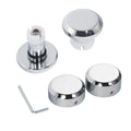 Chrome Front+Rear Axle Cap Nut Covers Fit For Harley Sportster S RH1250S 21-26