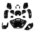 Fairing Body Kit Fit For Harley Road Glide 2015-2024 2021 2022 2023 Black Denim