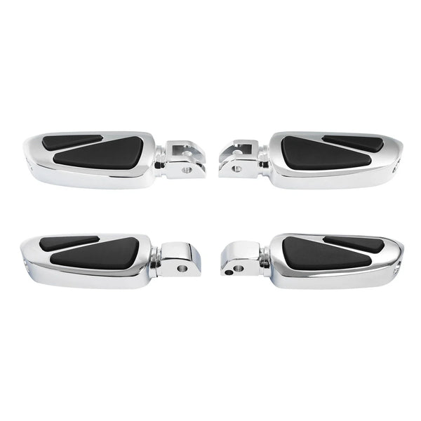 Chrome Driver & Passenger Footpegs Pegs Fit For Harley Softail Fat Boy 2018-2025