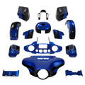 Fairing Body Kit Fit For Harley Street Glide 2014-2024 Candy Cobalt/Indigo Ink