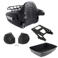 King Trunk Mount Pad Speakers Fit For Harley Touring Electra Road Glide 14-2026