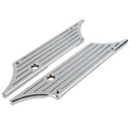 L & R Chrome Saddlebag Latch Covers Fit For Harley Touring Flt Flh 1993-2013 12