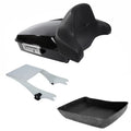 Chopped Trunk Backrest Mount Rack Fit For Harley Tour Electra Glide 1997-08