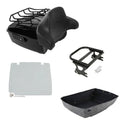 King Trunk Backrest Mount Rack Plate Fits For Harley Touring 97-08