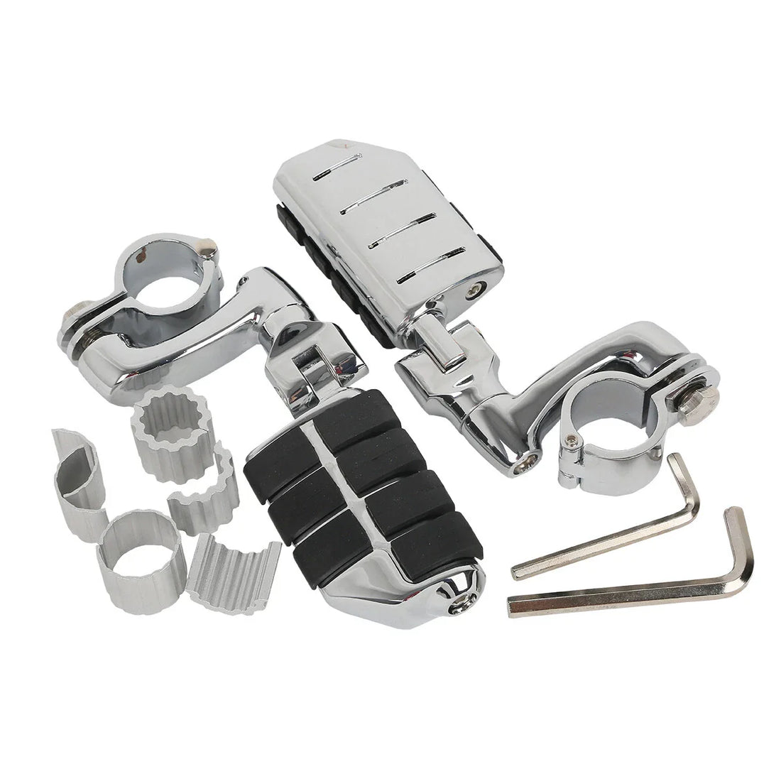 22mm 25mm 32mm 35mm Chrome Highway Bar Footpeg Peg Mount Fit For Harley Touring