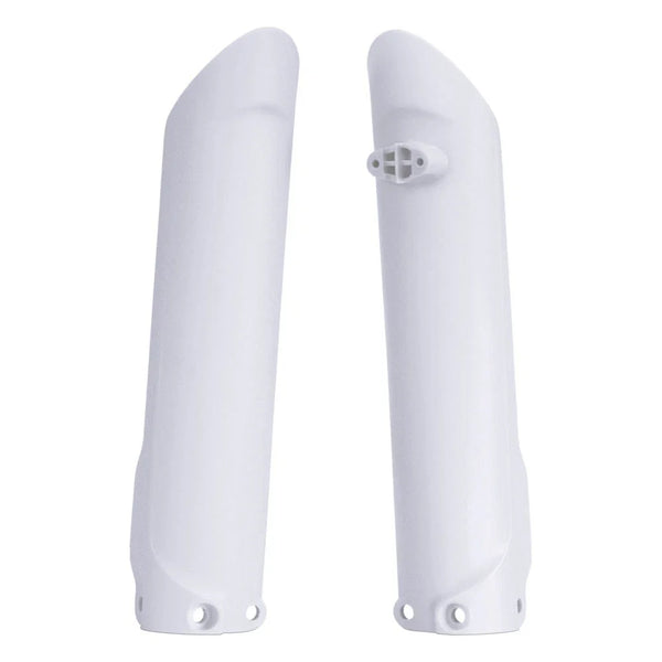 Acerbis Lower Fork Cover Set 2020 White For KTM 150 XC-W (Fuel Inject) 2020-2023