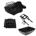 King Trunk Pad Mount Rack Plate Fit For Harley Deluxe Flde Flhc Flhcs 2018-2026