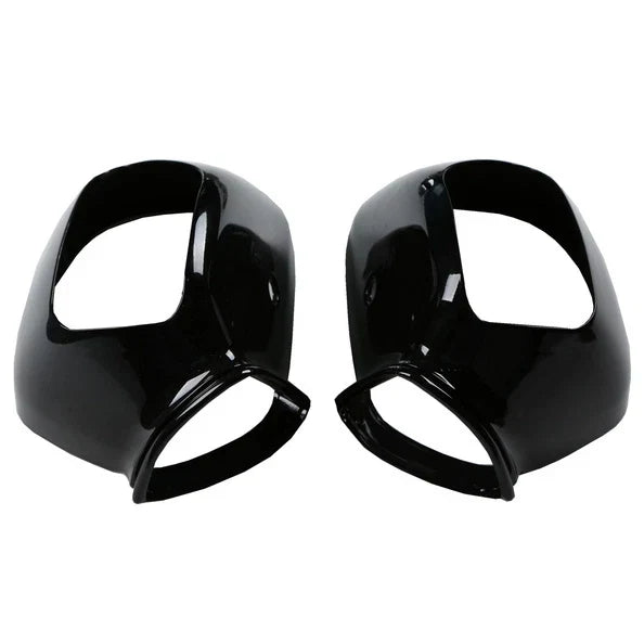 Black Rear Mirrors Housing Fit For Honda Golding GL1800 2001-2017
