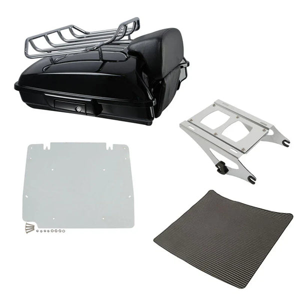 Razor Trunk Backrest Mount Plate Fit For Harley Road Electra Street Glide 14-26