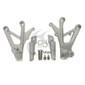 Front Footrest Foot Peg Bracket Fit For Honda CBR600F4 1999-2000 CBR600F4i 01-06