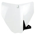 UFO Front Number Plate White For Husqvarna TC 250 2014-2016