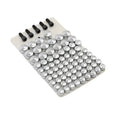 75 Pcs Chrome Bolt Topper Caps Fit For Harley Road King Electra Glide 2007-2013
