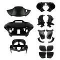 Black Fairings Speaker Box Air Duct Instrument Housing Fit For Road Glide 15-23