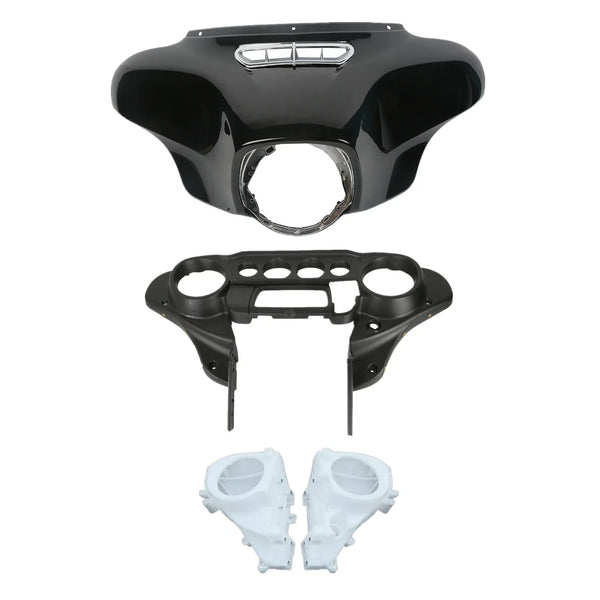 Batwing Inner & Outer Fairing Speakers Cover Fit For Harley Street Glide 14-23