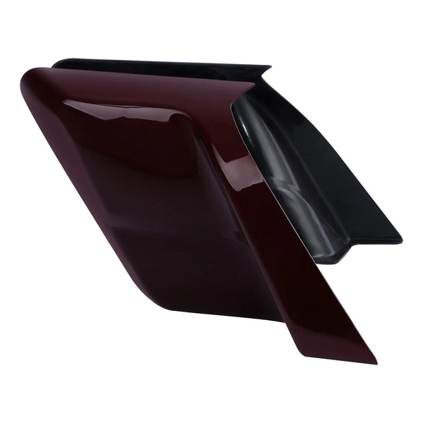 Stretched Side Covers Fit For Harley Street Road Glide 2014-23 Billiard Burgundy