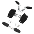 Driver Passenger Footboards & Footpegs Fit For BMW R18 Transcontinental 21-25 24