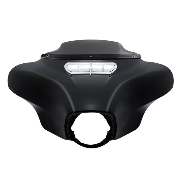 Outer Batwing Fairing LED Trim Windshield Fit For Harley Electra Glide 2014-2023
