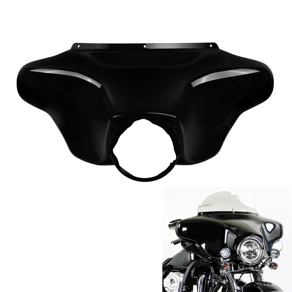 Vivid Black Front Batwing Outer Fairing Cowl Fit For Harley Electra Glide 96-13