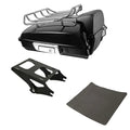 Black Razor Trunk Mount Rack Fit For Harley Touring Road King Street Glide 14-26