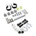 Lower Vented Fairing Mount Hardware Clamps Kit Fit For Harley Touring 1983-2013