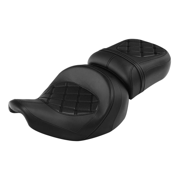 Black Driver & Passenger Seat Fit For Indian Chieftain 2014-23 Chief Dark Horse