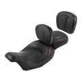 Rider Driver & Passenger Seats Backrest Pad Fit For Harley Road Glide 2009-2023