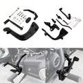 Black Mid-Controls Shift Brake Side Fit For Harley Sport Glide Fat Bob 2018-2025