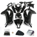 For Kawasaki Ninja ZX10R 2011-2015 ZX1000 ABS Glossy Black Fairing Kit +Bolts