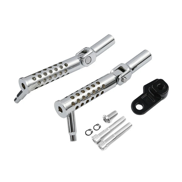 Passenger Foot Pegs Footrests Mount Fit For Harley Softail Slim Fls 2012-2017 US