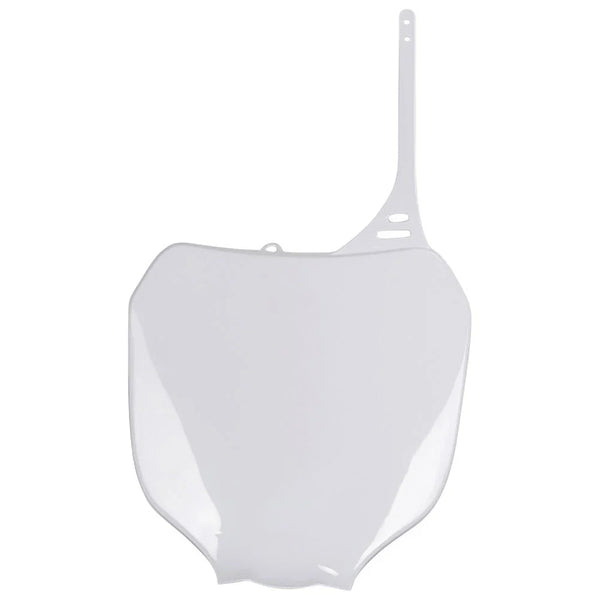 UFO Front Number Plate White For Yamaha YZ426F 2000-2002