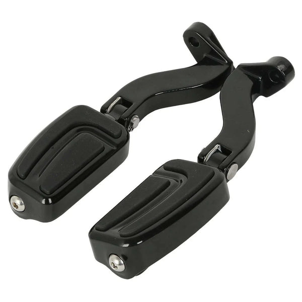 Black Rear Passenger Mount Pegs Foot Peg Fit For Harley Touring 1993-2022 2014