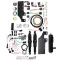 Front Air Ride Lowering Kit Rear Suspension Tank Fit For Electra Glide 2014-2025