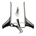 Rear Vertical LED Light Strips Clear Lens Fit For Honda Goldwing GL1800 12-17