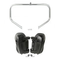 Matte Lower Vented Fairing Engine Guard Fit For Harley Road King Glide 2009-2013
