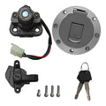 Ignition Switch Gas Cap Seat Lock Keys Set Fit For Yamaha YZF1000 1997-1998