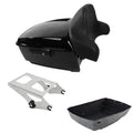 King Trunk Backrest Mount Fit For Harley Touring Cvo Street Road Glide 2014-2026
