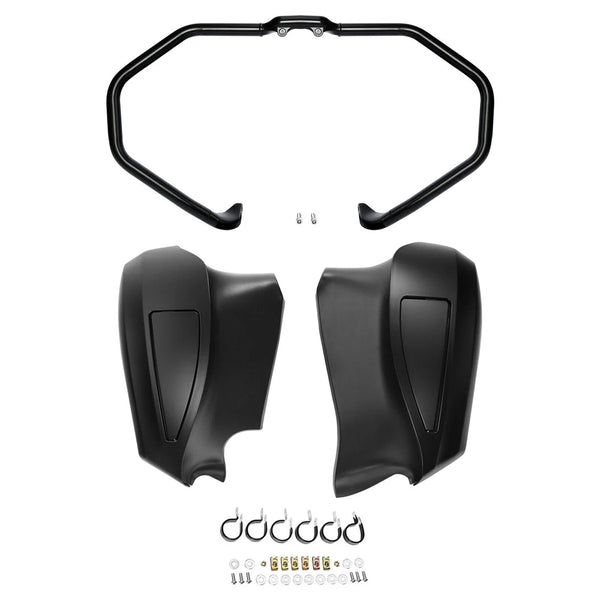 Black Highway Bar Lower Fairings Fit For Indian Chieftain Dark Horse 2014-2023