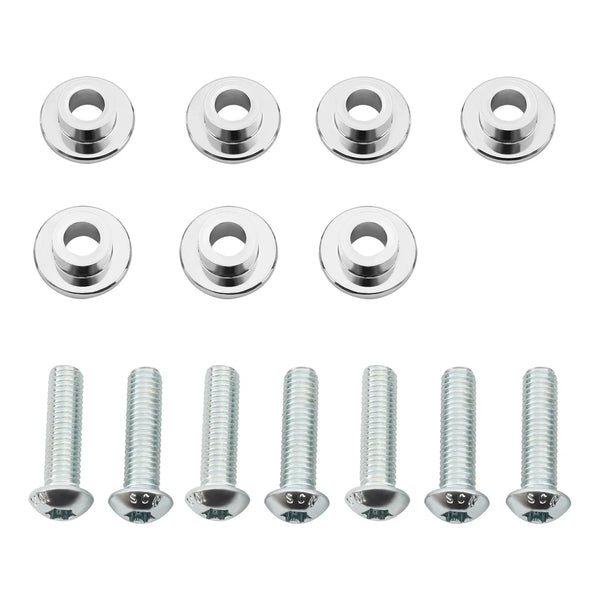 Front Disk Brake Rotor Bolts Fit For Harley Road King Street Glide 09-23