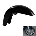 Vivid Black Front Fender Fit For Harley Touring Electra Street Road Glide 89-13