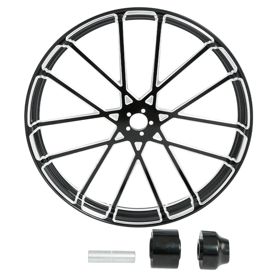 26"x3.5" Front Wheel Rim Hub Single Disc Fit For Harley Road Glide ABS 1997-2021