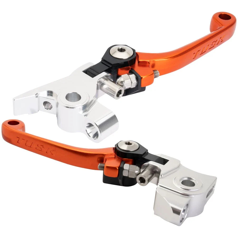 Tusk 21881300207add-ad9ede Multi-Pivot Lever Set Brembo Compatible Orange For